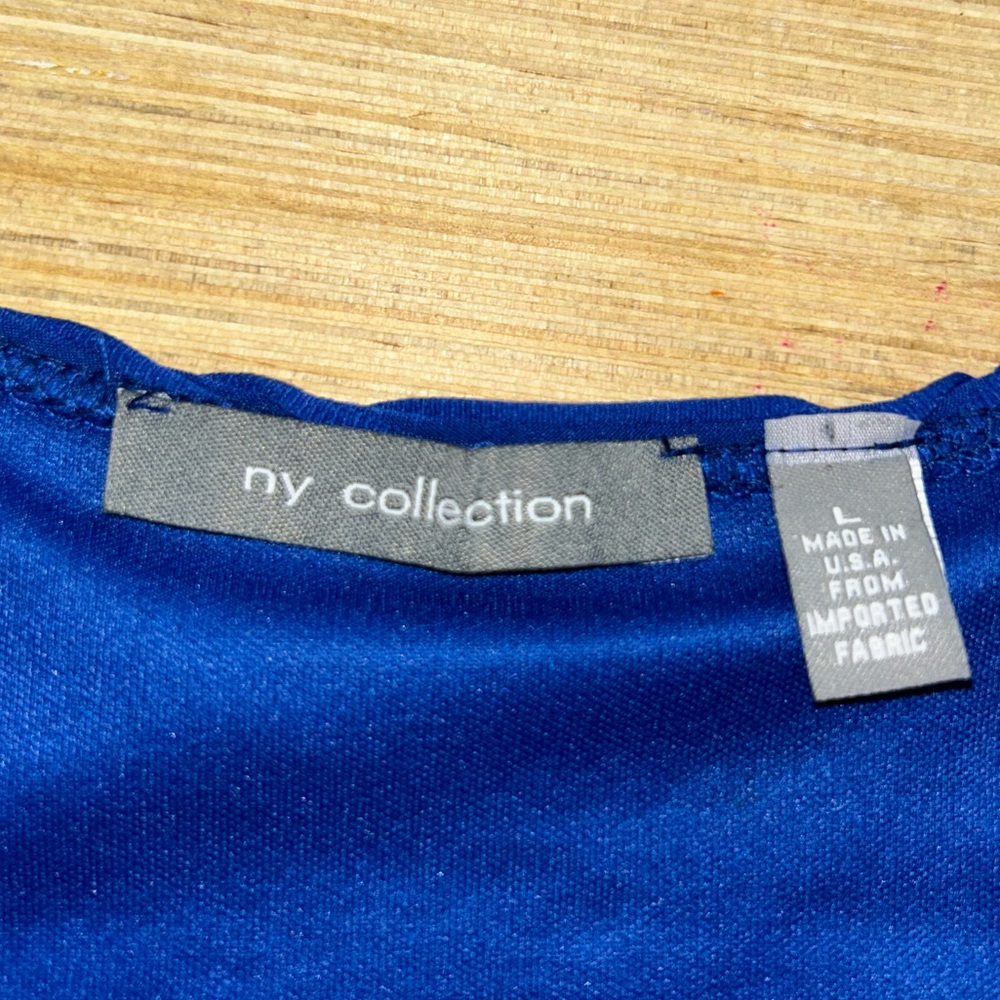 💙♦️NWT NY Collection Ripple Stretch Dress💙 - Picture 6 of 10